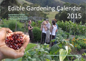2015 Gardening calendar cover