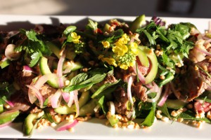 Thai beef salad