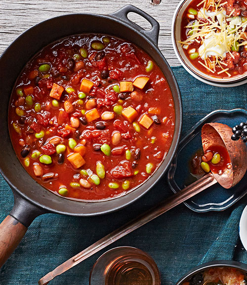 sweet bean potatoe chilli